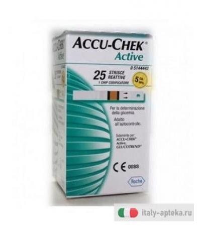 Accu-Chek Active Strips 25 Pezzi