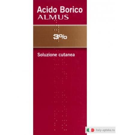 Acido Borico Almus 3% 500ml