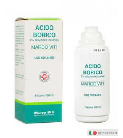 Acido Borico Marco Viti 3% 500ml