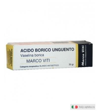 Acido Borico Marco Viti 3% Unguento 30g