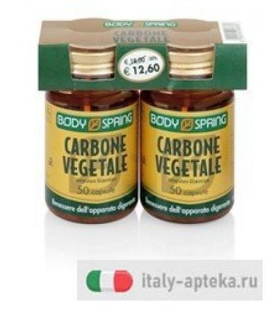 Body Spring  Carbone Vegetale 50 Capsule Bipack