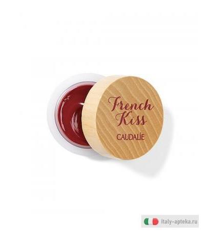 Caudalie Balsamo Labbra Colorato Addiction French Kiss Rosso Lampone 7,5g