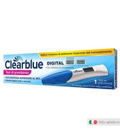Clearblue Digital con Indicatore di Concepimento - Test Gravidanza Digitale - 1 Pezzo