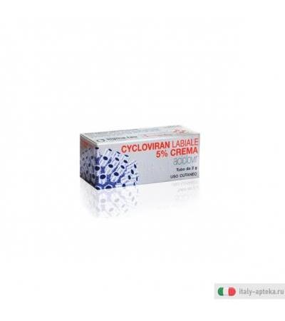 Cycloviran Labiale Crema 2g 5%