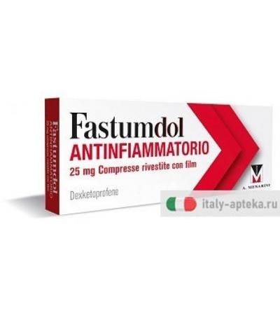 Fastumdol Antinfiammatorio 20 Compresse Rivestite 25mg