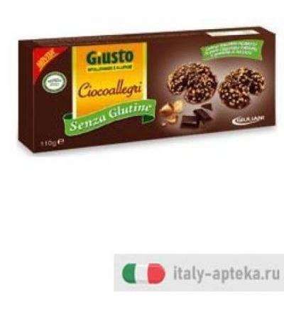 Giusto Senza Glutine Biscotti Ciocoallegri 110g