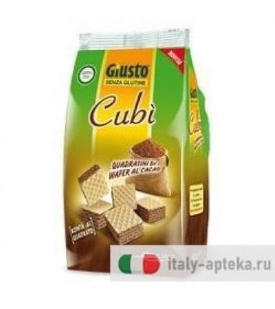 Giusto Senza Glutine Cubì Wafer Cacao 175g