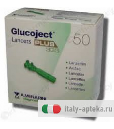 Glucoject Plus 50 lancette pungidito G33