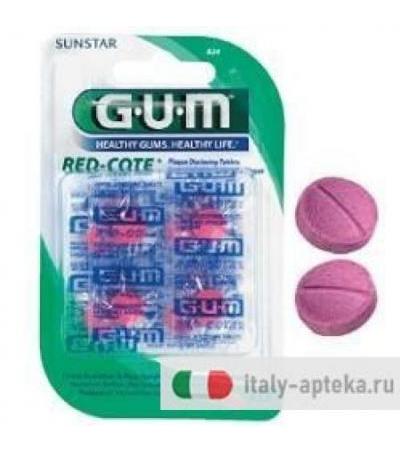 Gum Red-Cote Rivelatore Placca 12 Pastiglie