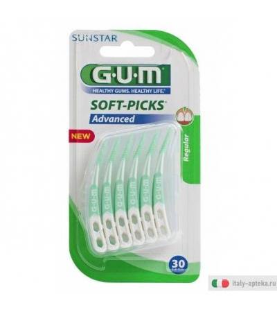 Gum Soft-Picks Advanced 30 Pezzi