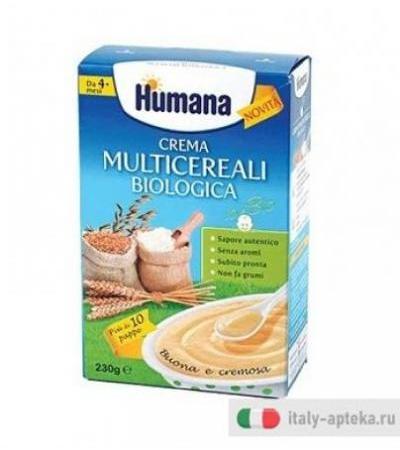 Humana Crema Multicereali Bio 230g