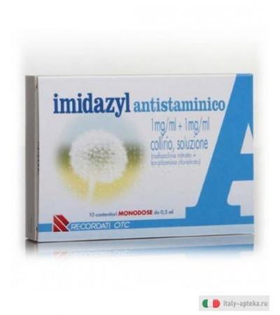 Imidazyl Antistaminico Collirio 10 Flaconcini 0,5ml