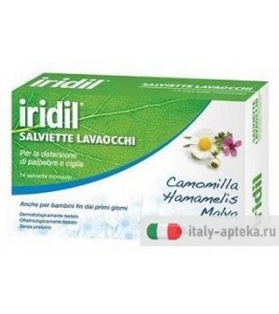Iridil Lavaocchi 14 salviette monodose