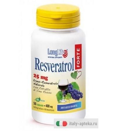 Longlife Resveratrol Forte 50cps