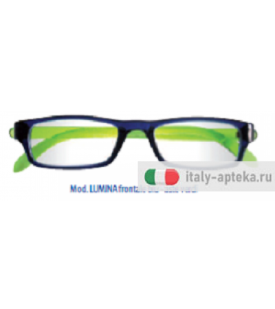 Lumina Occhiale Blu/Verde Diottrie +1,00