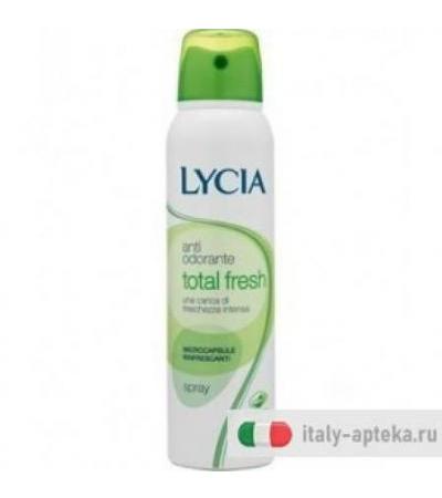 Lycia Spray Gas Antiodorante Total Fresh