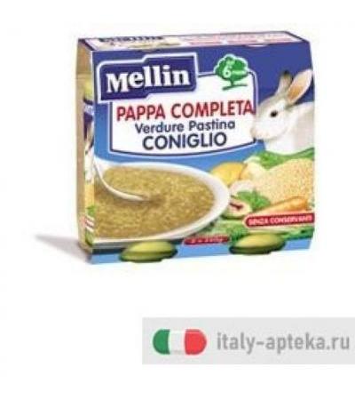 Mellin Pappa Completa Coniglio 2x250g