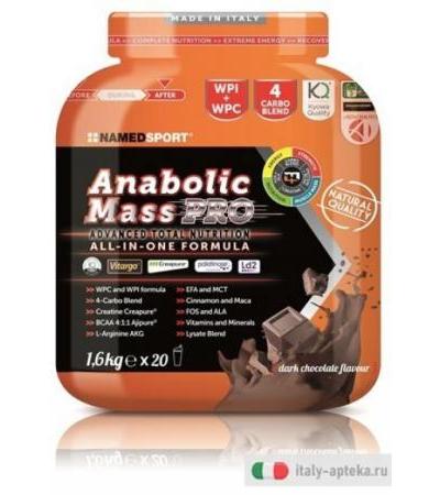 Named Anabolic Mass Pro Dark Chocolate 1600g