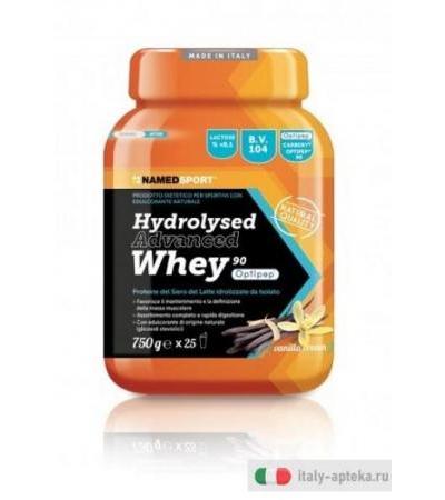 Named Sport Hydrolysed Advanced Whey Protein Vaniglia 750g