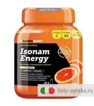 Named Sport Isonam Energy Orange Polvere 480g