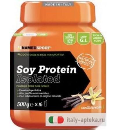 Named Sport Soy Protein Isolate Vaniglia 500g