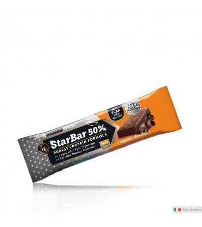 Named Sport Starbar 50% Protein Exquisite Chocolate 50g