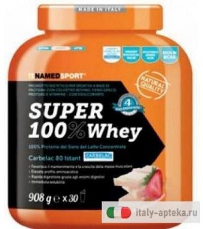 Named Sport Super 100% Whey White Chocolate And Strawberry