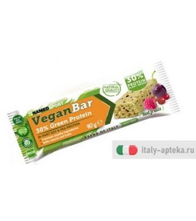 Named Sport Vegan Bar Frutti Rossi 1 Pezzo 40g