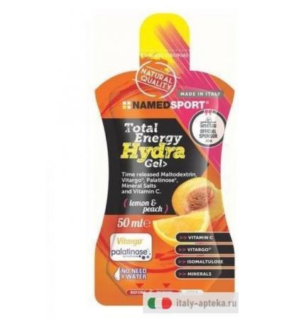 Named Total Energy Hydra Gel Lemon And Peach 50ml