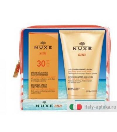 Nuxe Sun Trousse SPF30 Crema Viso + Doposole
