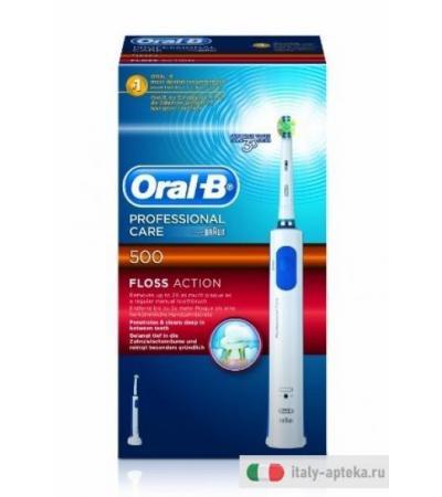 Oral-B Professional Care 500 Spazzolino Elettrico Floss Action