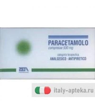 Paracetamolo  Zeta 20 Compresse 500mg