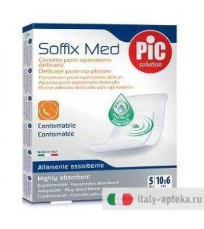 Pic Soffix Med Cerotto Sterile 10x6 5 Pezzi