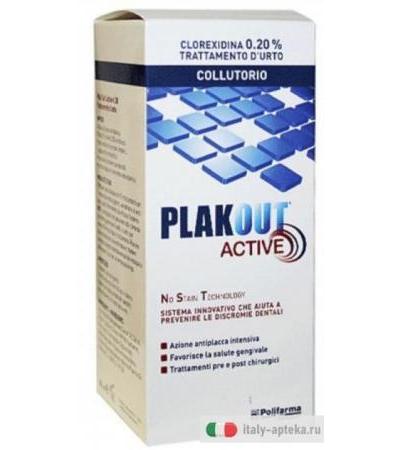 Plak Out Active Clorexidina 0,20% 200ml