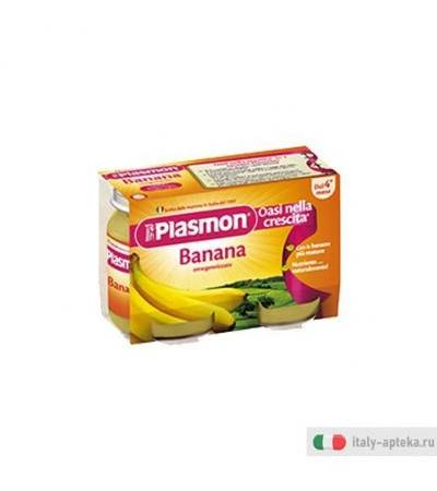 Plasmon Omogeneizzato Banana 2x104g
