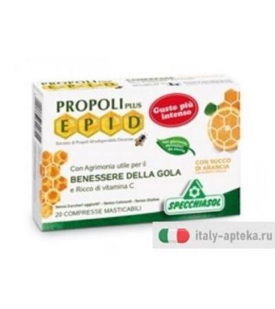 Propoli Epid Plus Arancia 20 Compresse Masticabili
