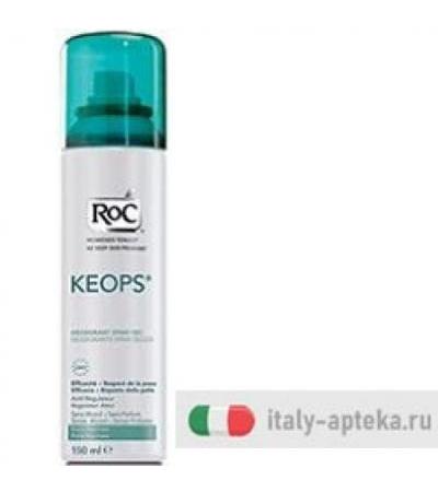 Roc Keops Deodorante Spray Secco Senza Alcol 150ml