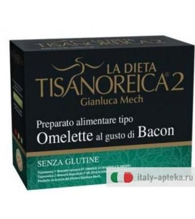 Tisanoreica 2 Omelette Bacon 27,5g 4 Preparati