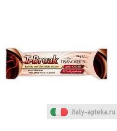 Tisanoreica T-Break Barretta Cioccolato 35g