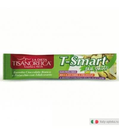 Tisanoreica T-Smart Barretta Cioccolato Bianco E Pistacchio
