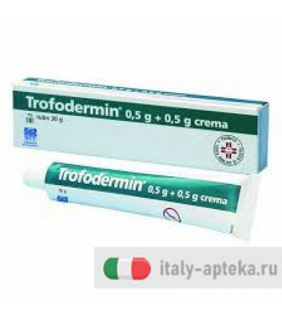 Trofodermin Crema Dermatologica 30g 0,5+0,5