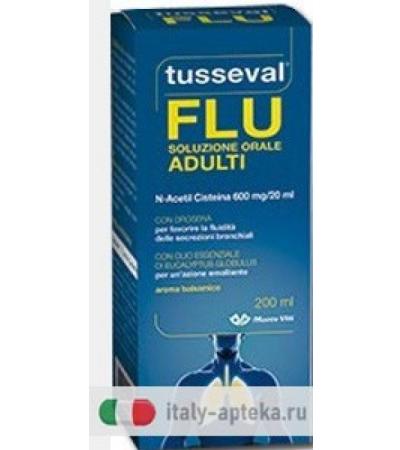 Tusseval Flu Soluzione Orale 200ml