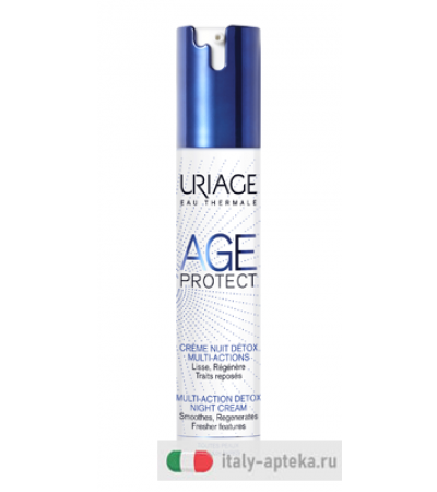 Uriage Age Protect Crema Notte Detox 40ml