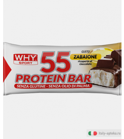 Why 55 Protein Barretta Zabaione 55g