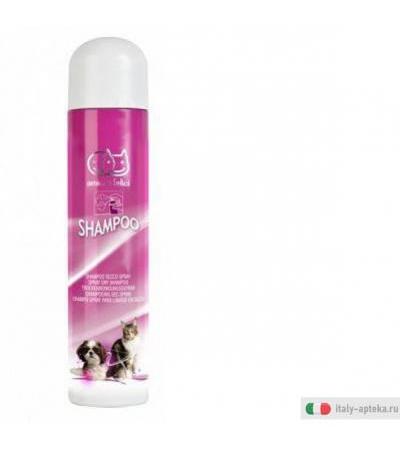 amici e felici shampoo secco spray e' un prodotto per la pulizia quotidiana