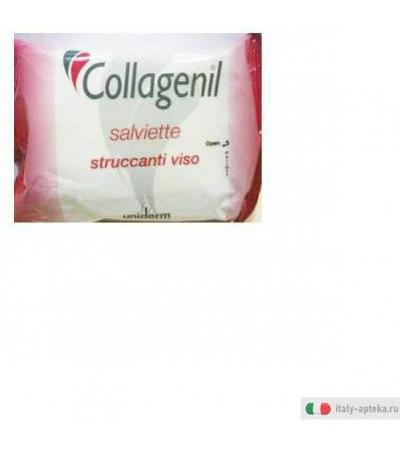 collagenil salviette salviette con proprietà detergenti e restitutive.