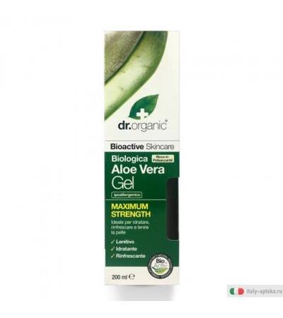 Dr. Organic Aloe Vera Gel Idratante Rinfrescante Corpo 200 ml