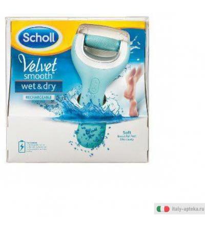 Dr Scholl's Velvet Smooth Wet & Dry Roll ricaricabile per Pedicure