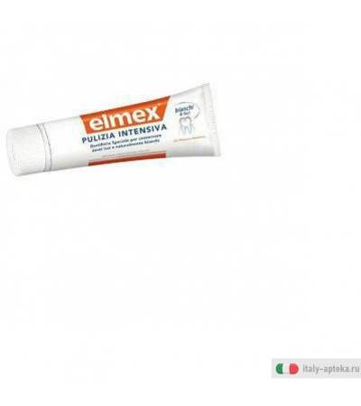 Elmex pulizia Intensiva Dentifricio sbiancante denti bianchi 50 ml