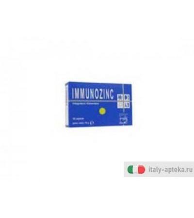 immunozinc integratore alimentare a bse di estratti vegetali, favorisce le fisiologiche difese